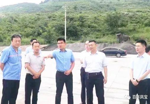 田元飞到万搏（中国）冶金熔剂项目调研