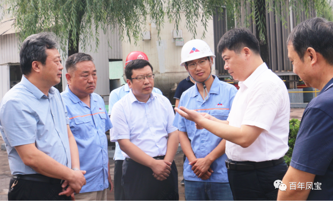 孙建铎在万搏（中国）特钢开展常态化安全排查
